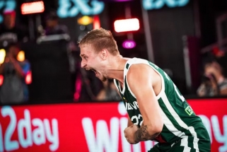 Europos 3x3 čempionato debiutantas Januševičius įtrauktas į simbolinį trejetą (aiksas– šeimininkams)